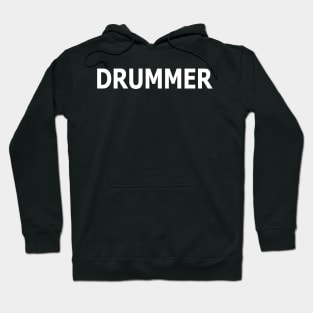 Generic Drummer - Back Hoodie